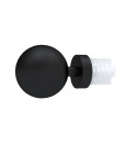 Lot de 2 embouts Boule noir mat D20