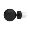 Lot de 2 embouts Boule noir mat D20