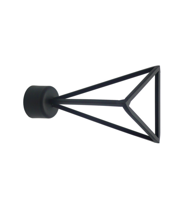 1 Embout Triangle filaire noir mat D20