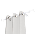 Lot de 2 embouts Triangle filaire blanc mat D20