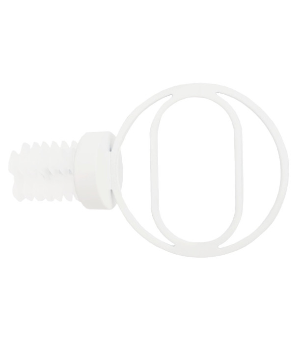 1 Embout Visio blanc  mat D28