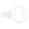 1 Embout Visio blanc  mat D28