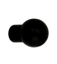 Lot de 2 embouts Boule noir  D19