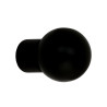 Lot de 2 embouts Boule noir  D19