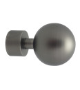 Embout Boule argent vieilli D20