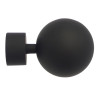 Embout Boule noir mat D28