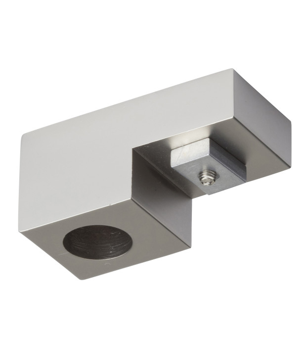 Support Aura plafond nickel givré D20X20