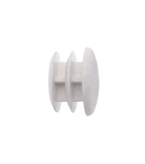 Lot de 2 embouts pour tube blanc D19