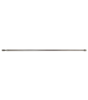 1 Tringle à pression sans perçage nickel brossé 30-50cm D7-9