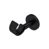 Lot de 2 supports ouvert noir mat 45mm D20