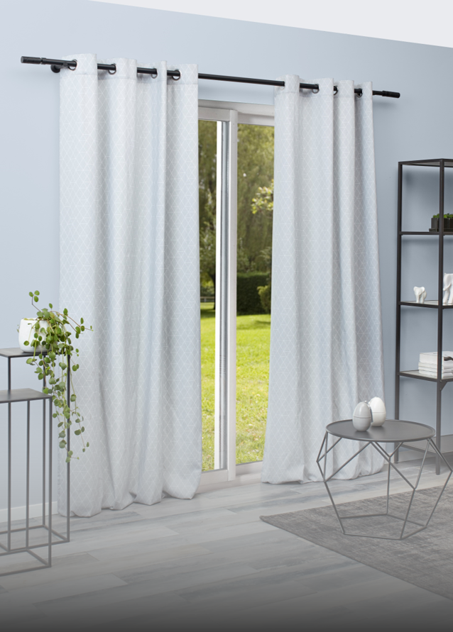 Tringle à rideaux, Supports Sans Perçage, Extensible 90 à 160 cm, Blanc