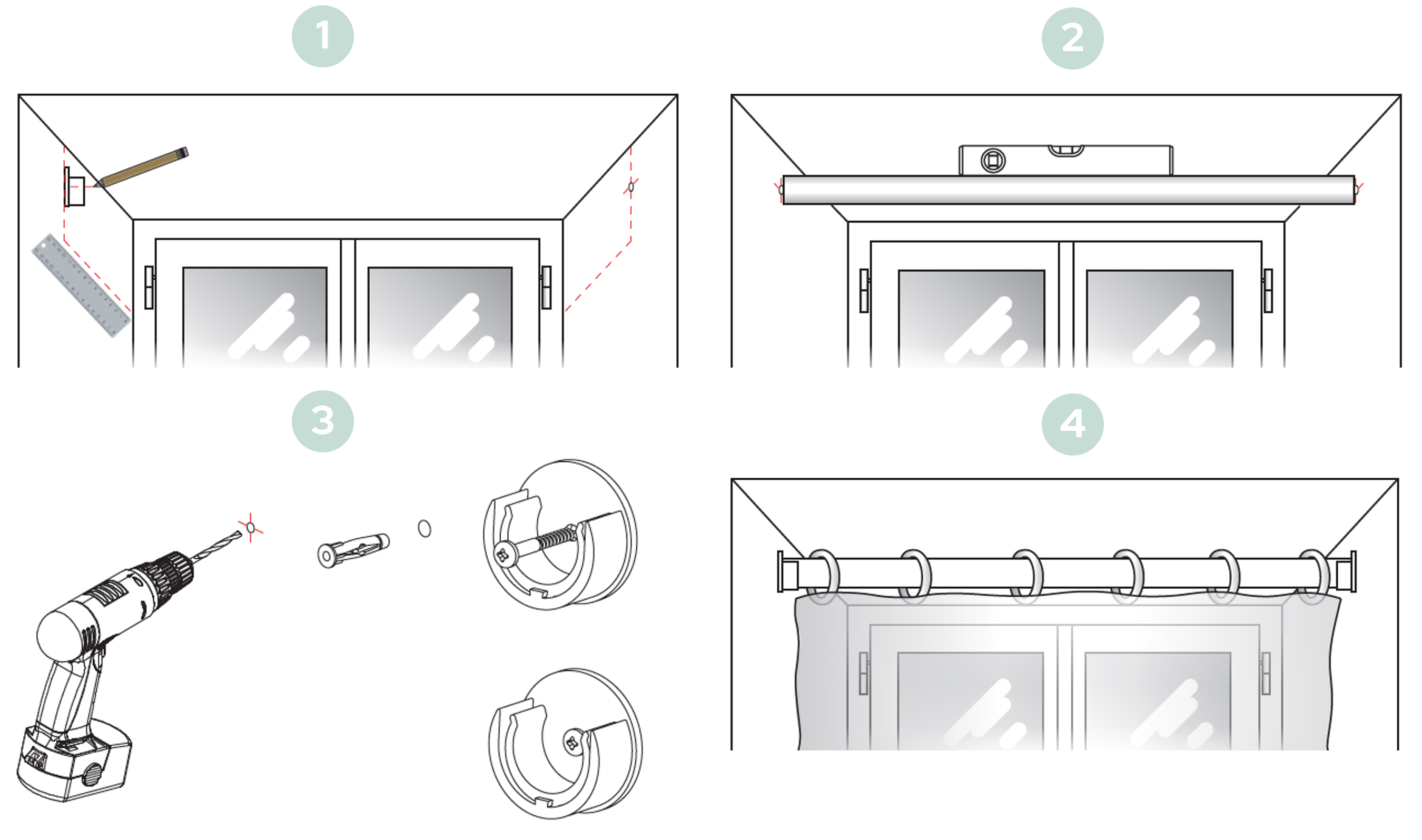 Comment installer une tringle à rideaux ? : Verso Atelier